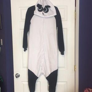 Panda fleece Onesie! Women’s S/M